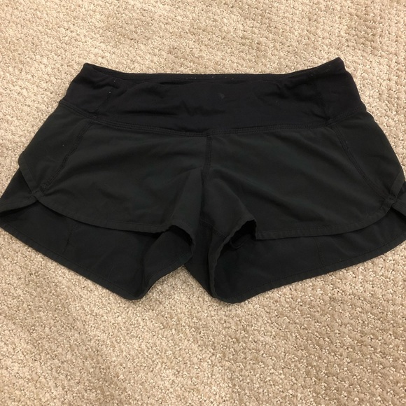 lululemon athletica Pants - LULULEMON speed up short 2.5” black size 2